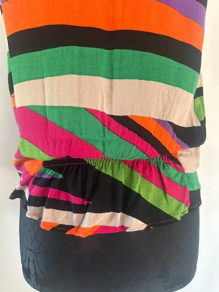 Blouse sans manches colorée - photo numéro 9