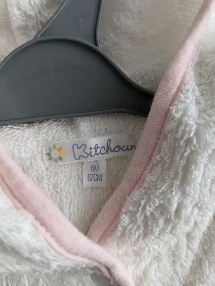 Peignoir 6 mois fille kitchoun - photo numéro 4