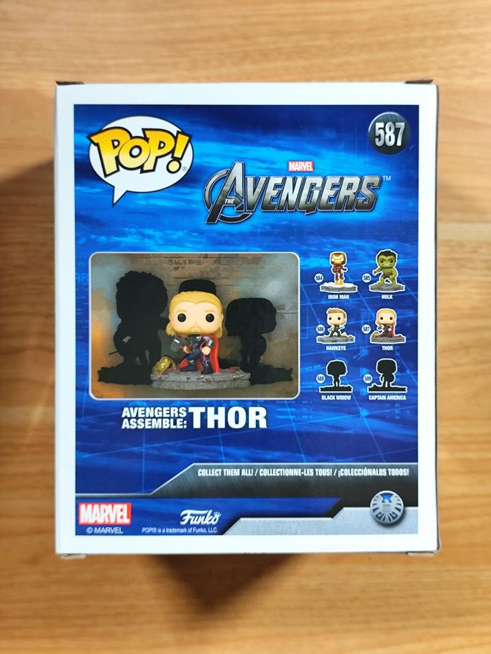 Lot 2 Funko Pop! Deluxe Thor - Avengers Assemble & Victory Shawarma (Avengers) - photo numéro 8