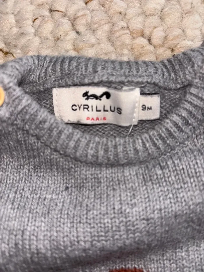 Pull garçon 9 mois Cyrillus - photo numéro 3