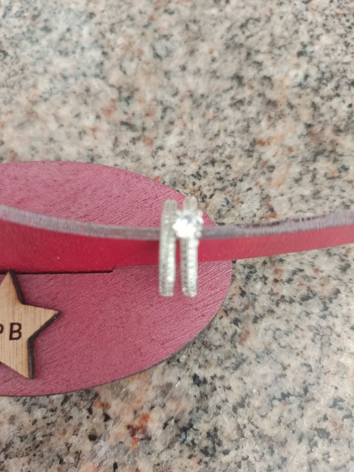 Bague de fiançailles neuve taille 54 - photo numéro 4