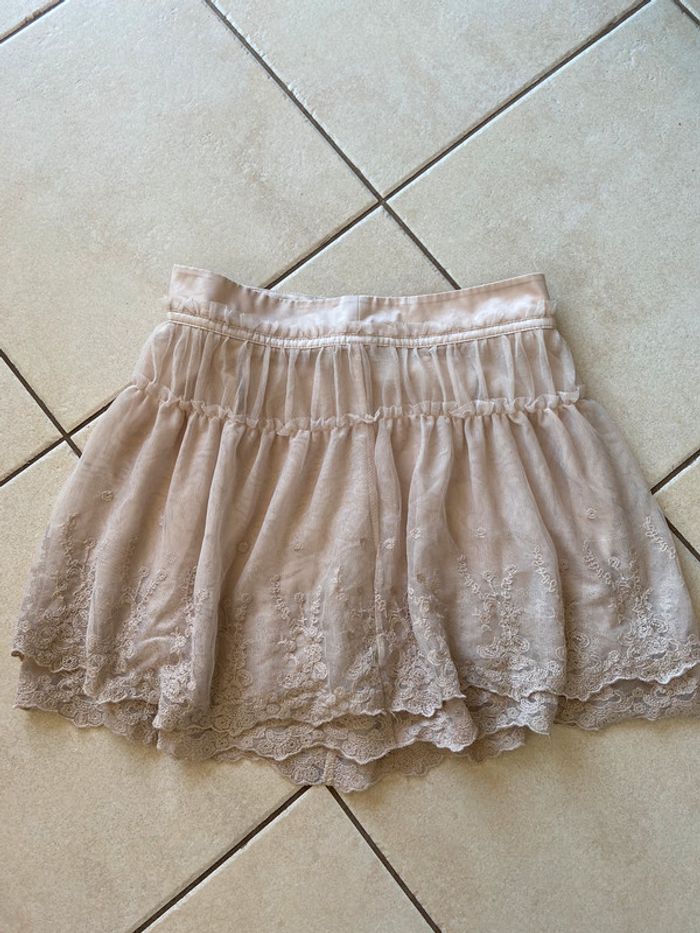 Jupe dentelle