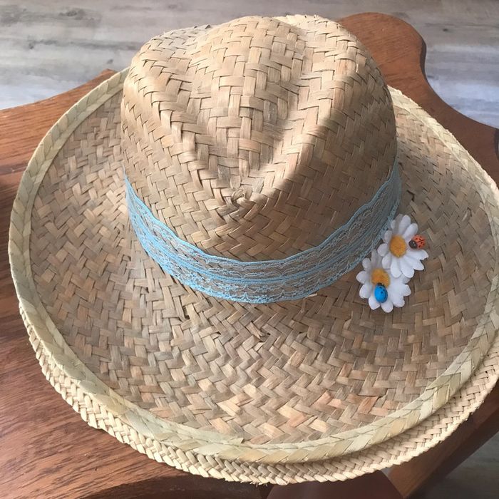 Chapeau paille femme - photo numéro 2
