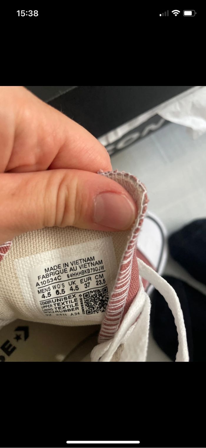 Converse taille 37 - photo numéro 8