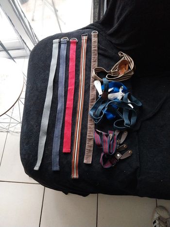 Lot de 5 ceintures +4 bretelles