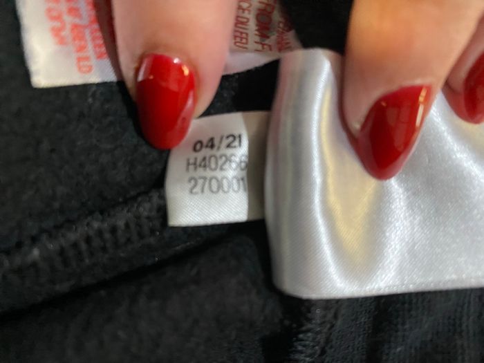 Bas jogging noir et bleu marine adidas taille 9/10ans enfants - photo numéro 8