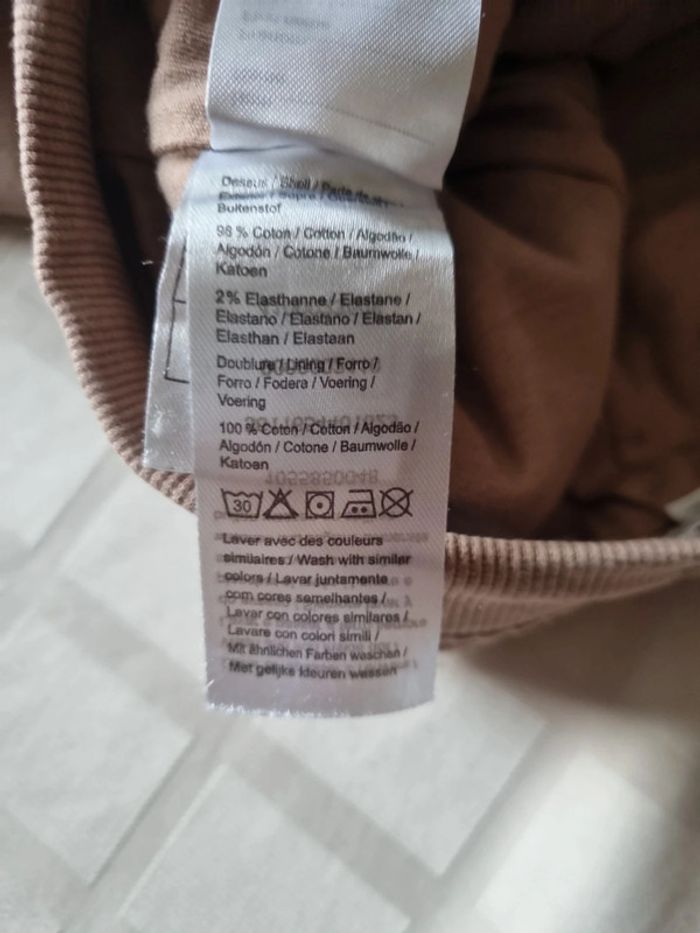 Pantalon molletonné beige vertbaudet - photo numéro 3