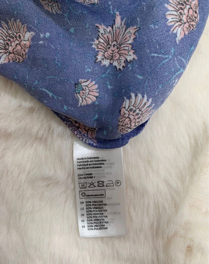 blouse imprimée à volant - photo numéro 4