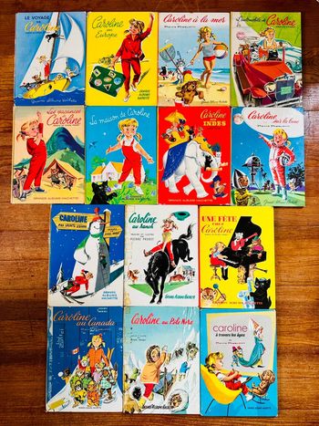 Lot quasi intégrale collection Caroline Pierre Probst bd livres grands albums