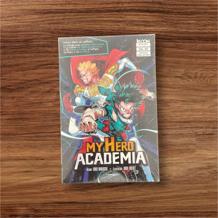 My Hero Academia MHA Tome 30 Collector Édition Limitée