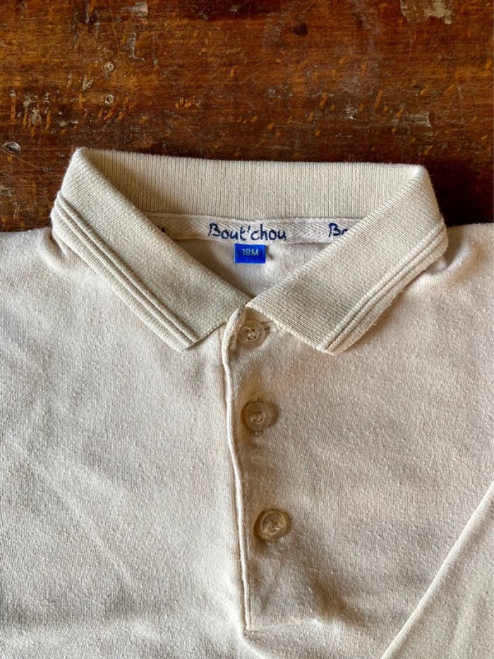 Polo beige 18 mois Bout’Chou - photo numéro 3
