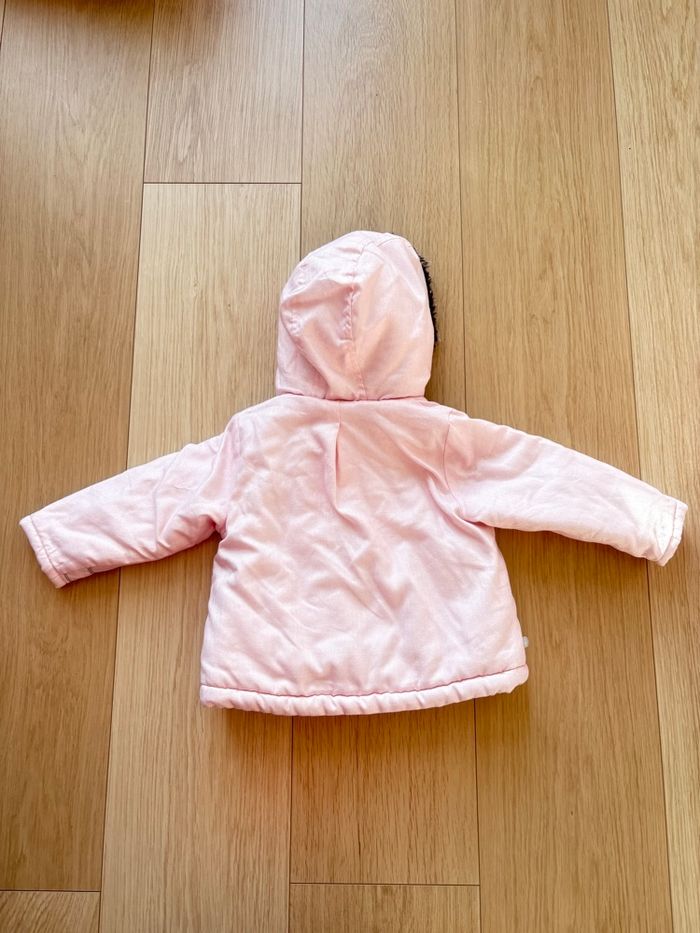 Manteau Obaïbi rose clair 24 mois - photo numéro 2
