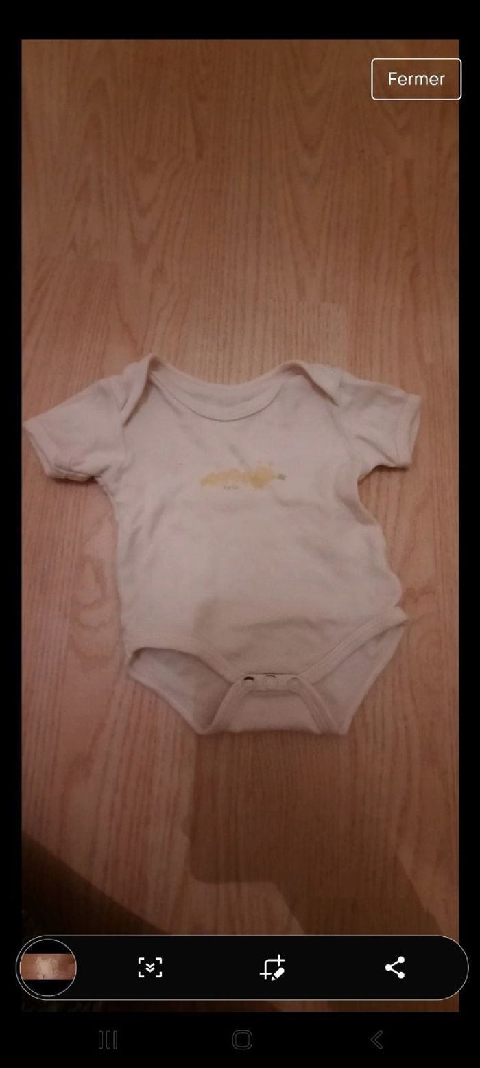 Lot de 3 bodys manche courte - photo numéro 2