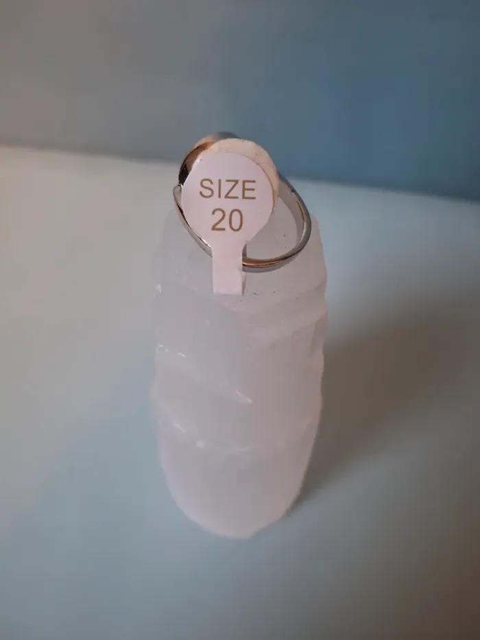 Bague en Aventurine Verte Taille 20 – Un Bijou Unique & Énergétique - photo numéro 4