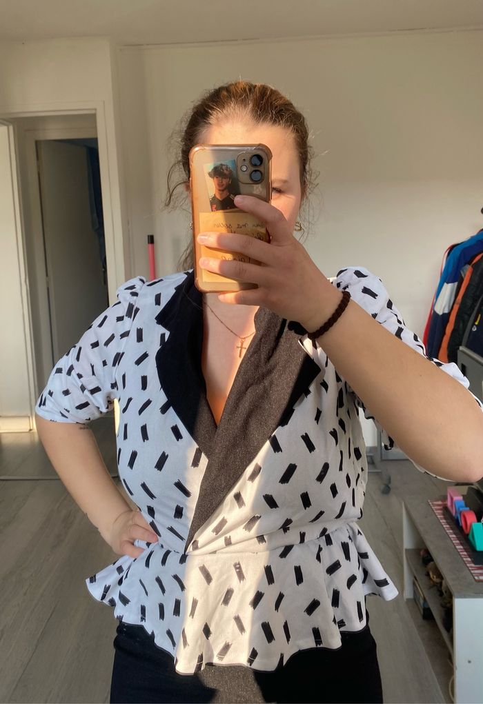 Robe noir et blanc - photo numéro 2