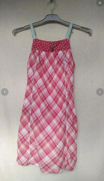 Robe à bretelles okaidi 10 ans