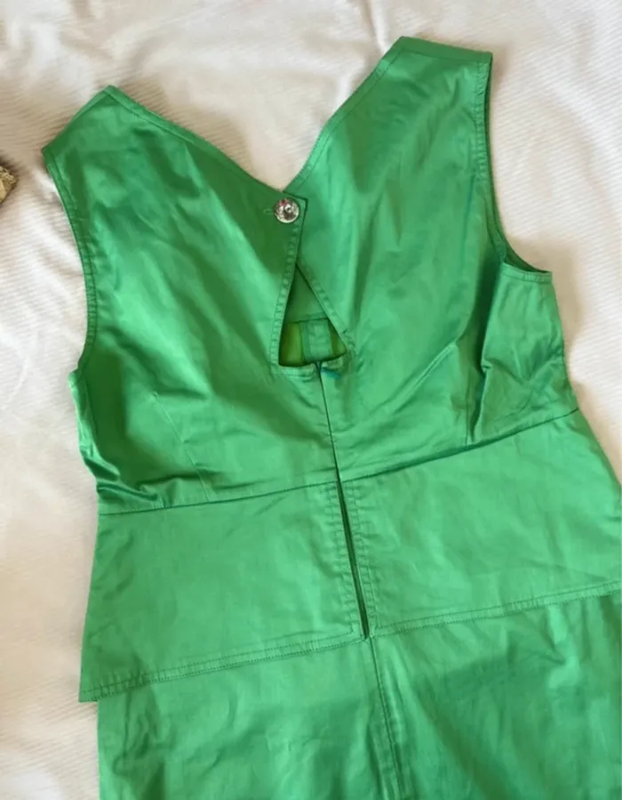 Robe verte huganco taille xxl - photo numéro 5