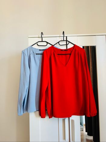 Lot de 2 blouses unies Kiabi Tailles 42-44
