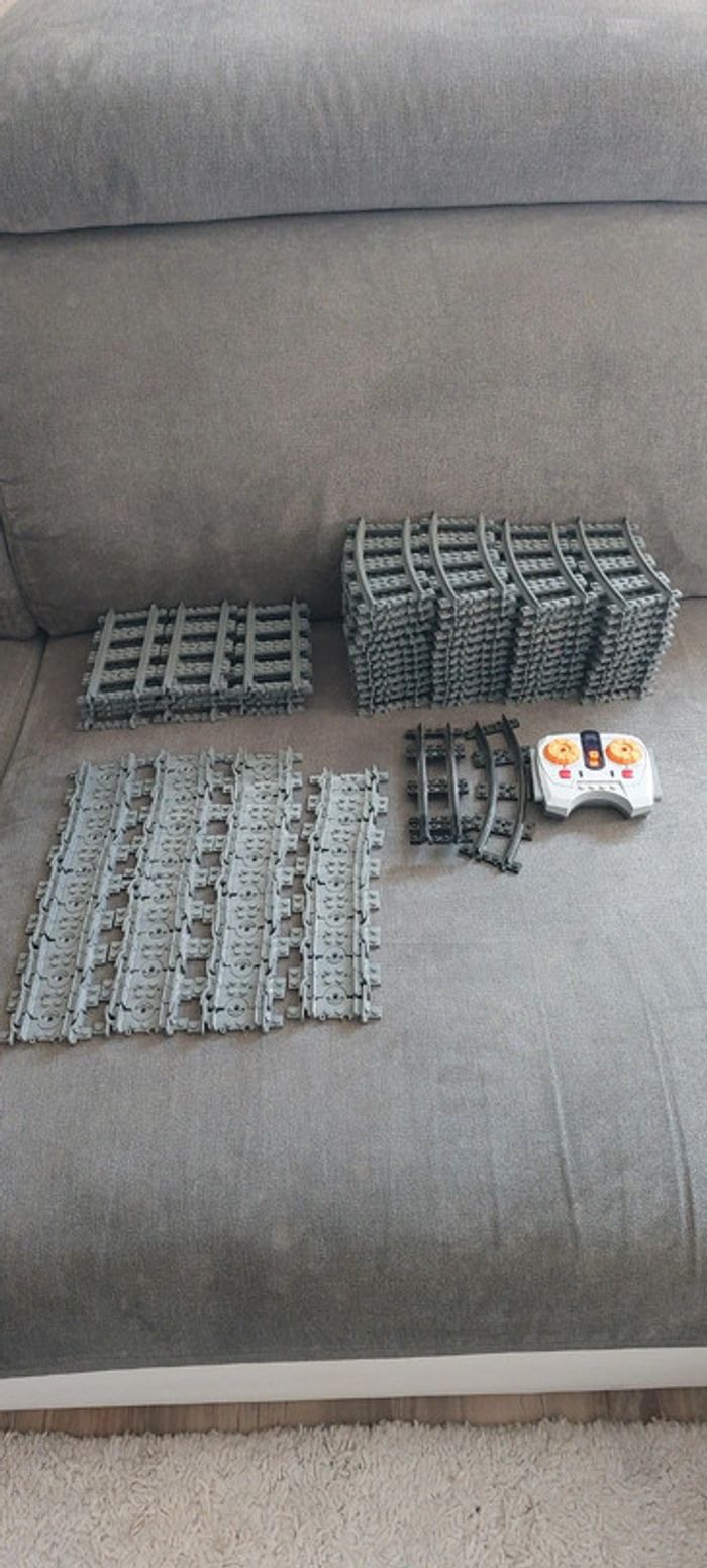 Lot de rails lego