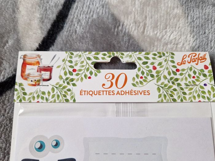 Lot de 90 étiquettes adhésives - photo numéro 2