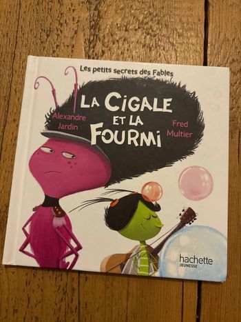 Livre La cigale et la fourmi
