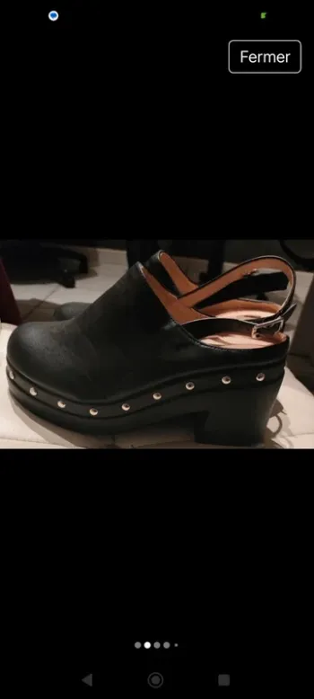 Chaussure sabot femme taille 40