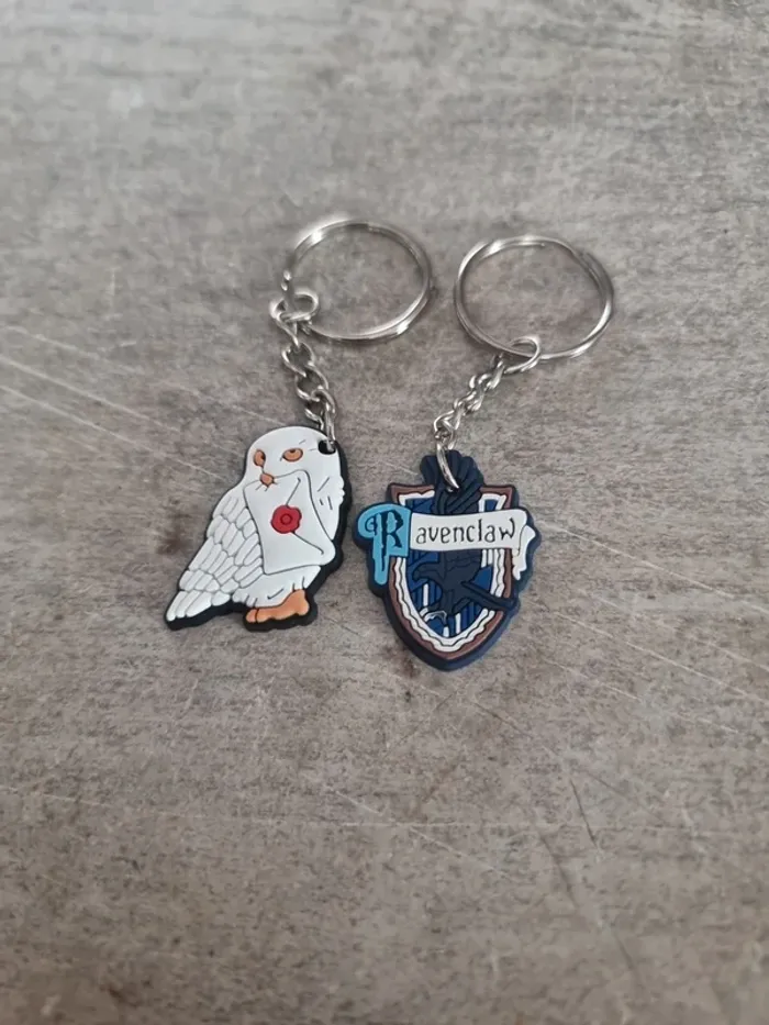 2 Porte clés thème harry potter