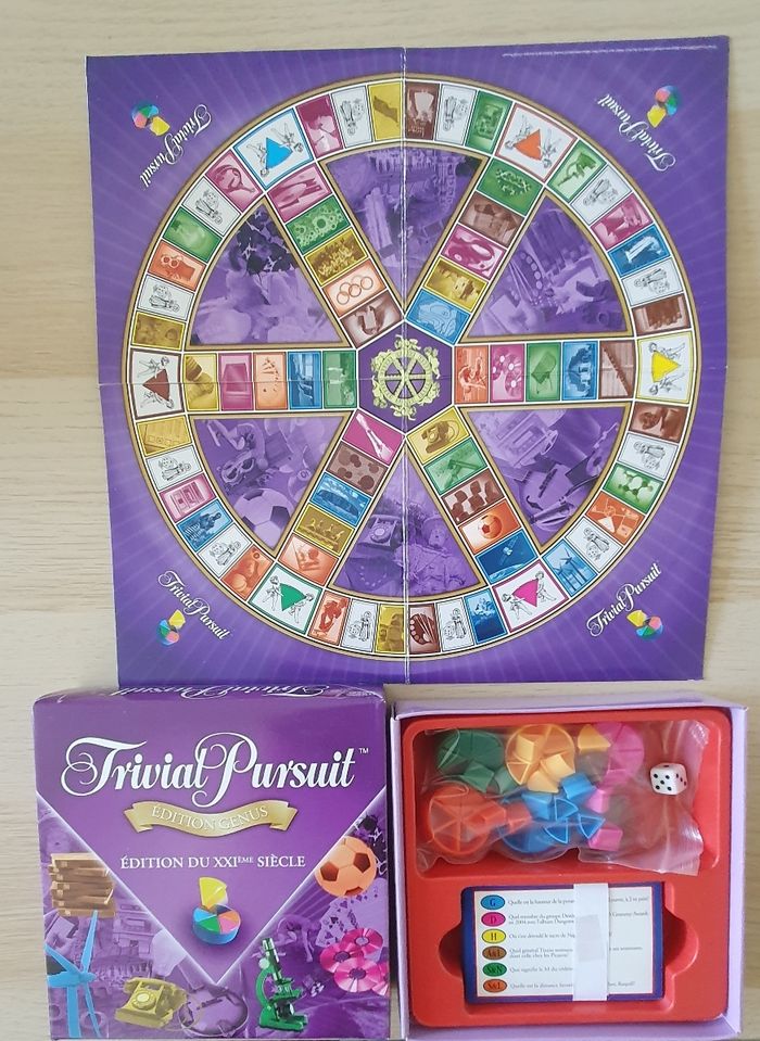 Jeu de voyage Trivial Pursuit Génius - photo numéro 2