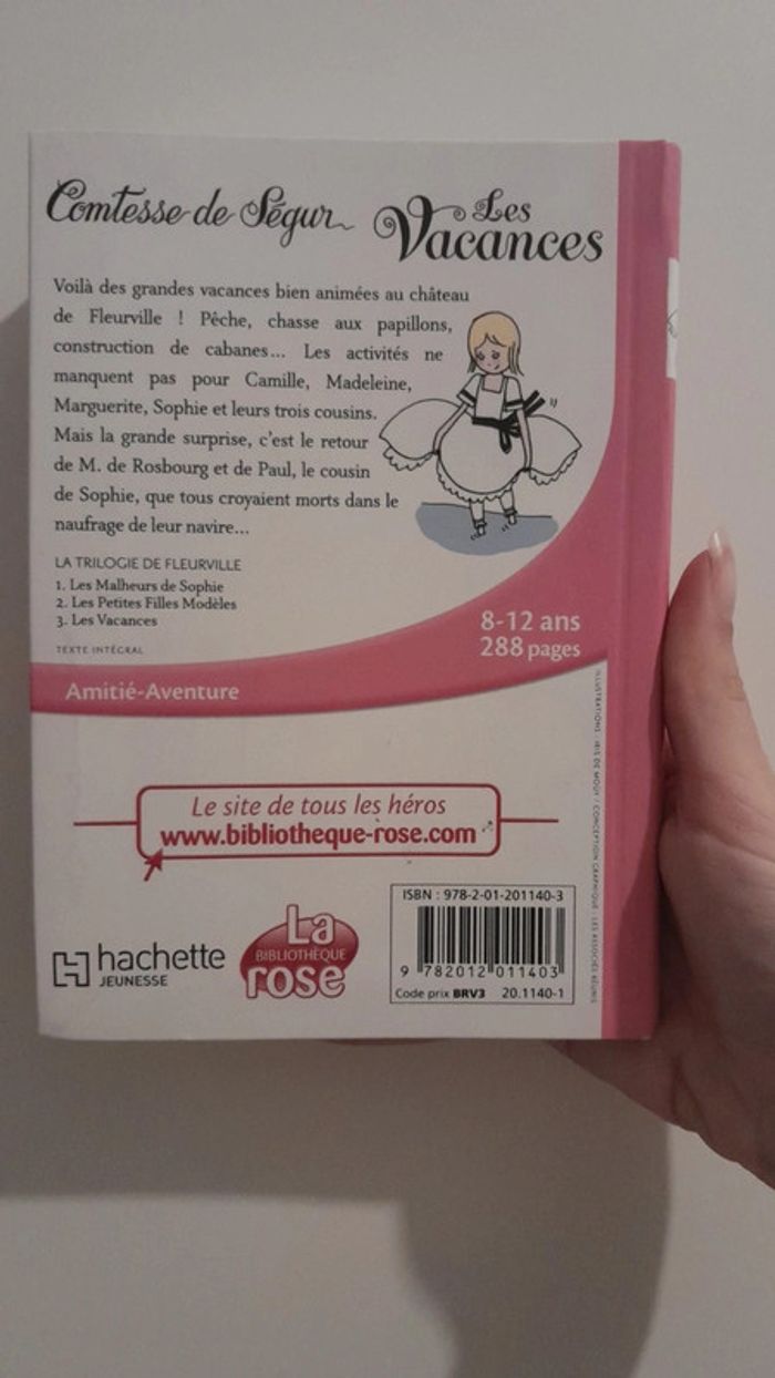 Livre les vacances - photo numéro 2