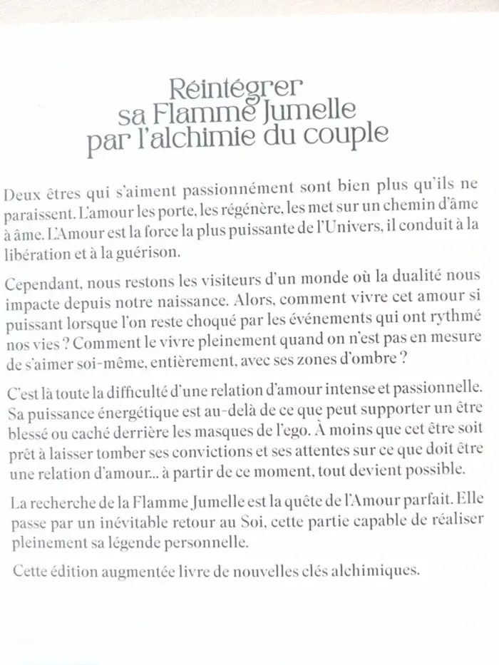 Réintégrer sa Flamme Jumelle par l'alchimie du couple - photo numéro 6