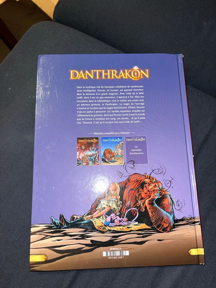 Bande dessinée danthrakon le grimoire glouton, B.D. danthrakon le grimoire glouton - photo numéro 2