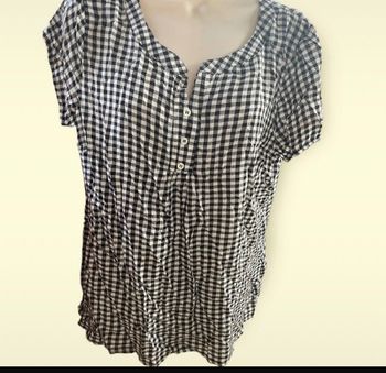 Blouse à carreaux 44/46