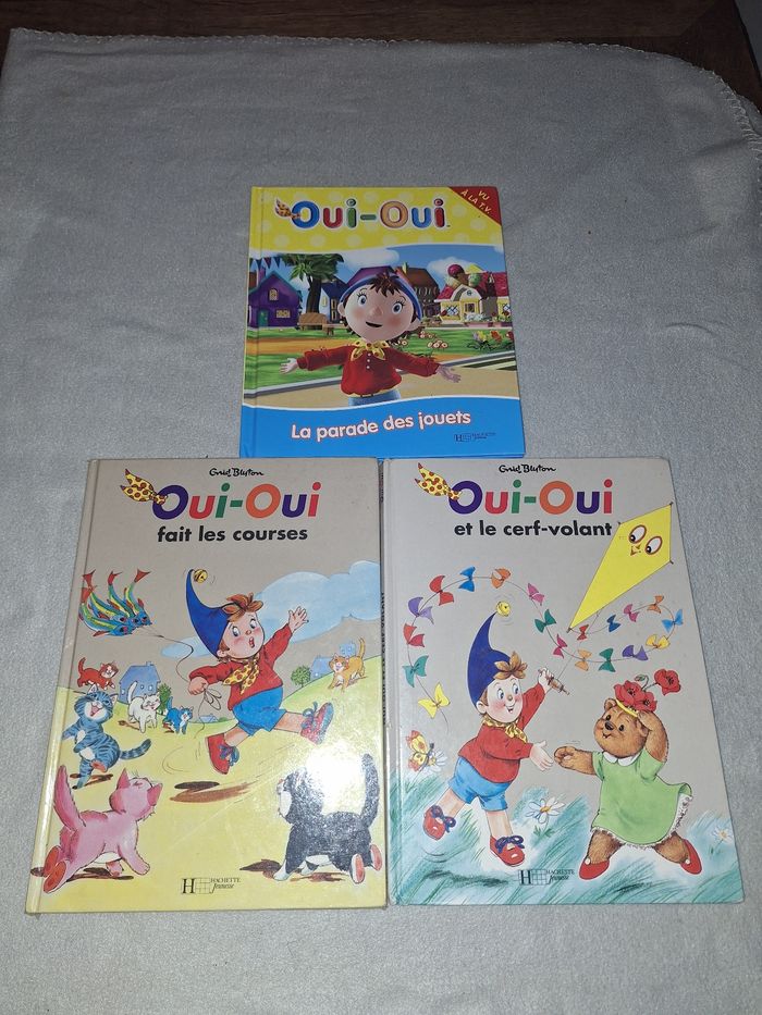 Lot 3 livres Oui-Oui