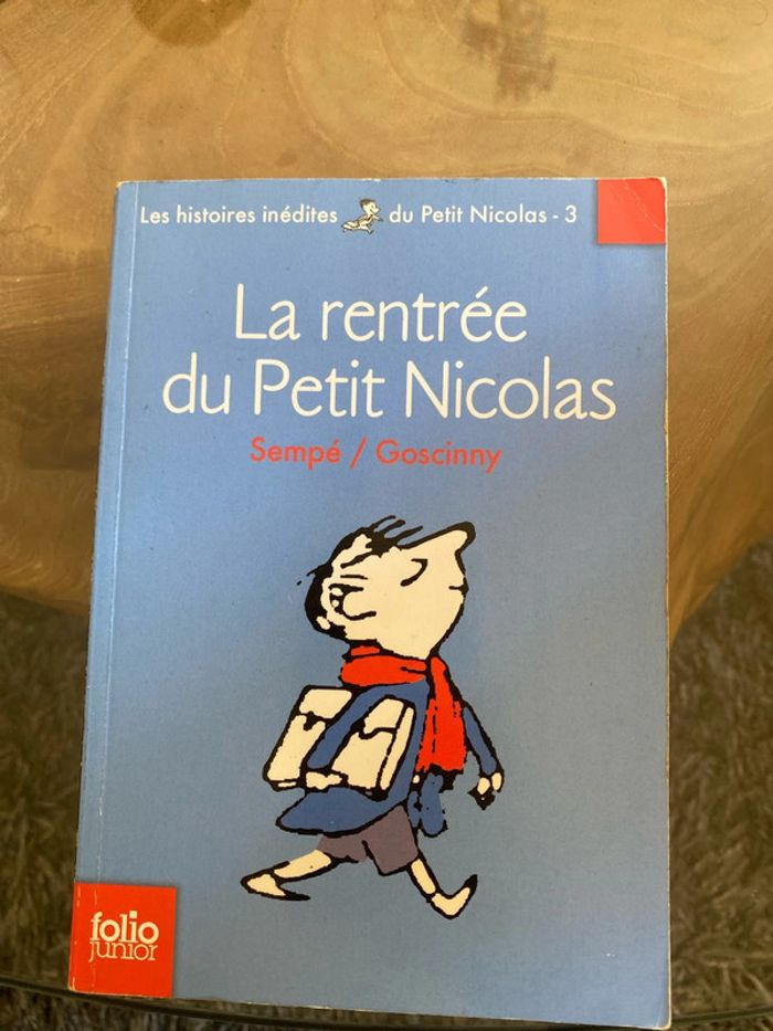 Livre « La rentrée du Petit Nicolas »
