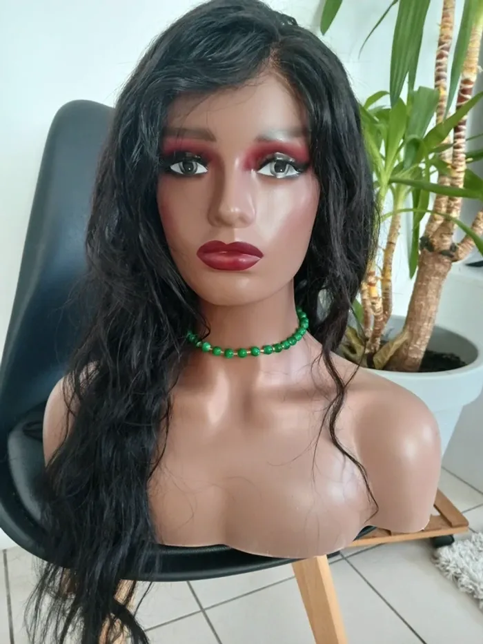 Perruque cheveux human hair🌿💝