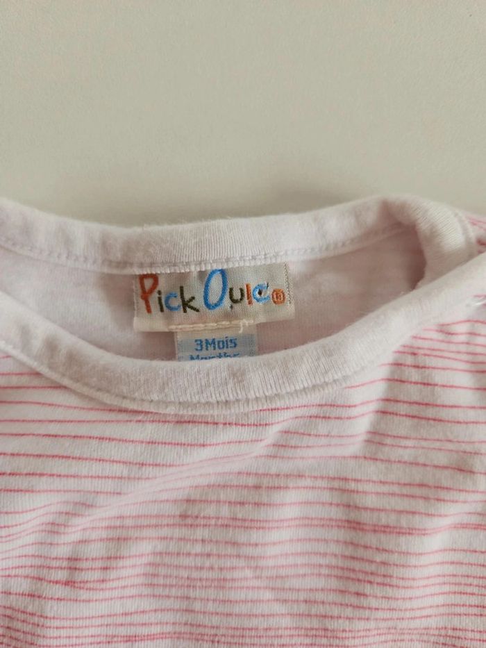 tee shirt fille 3 mois - photo numéro 2