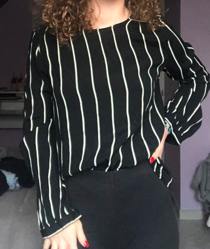 Blouse à rayures - photo numéro 9