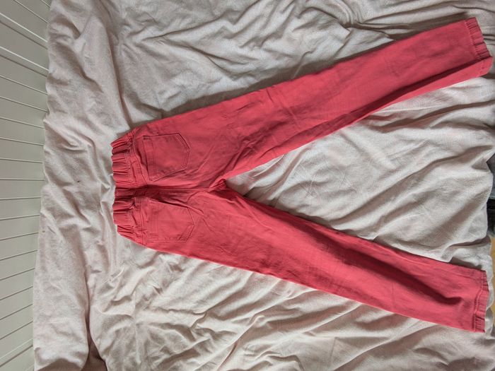 Jean slim rose fille 8 ans - photo numéro 3