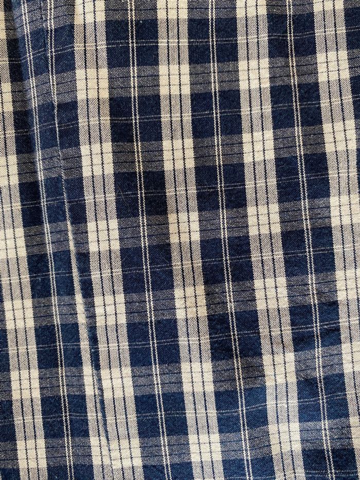 Chemise IZAC marine et blanche à carreaux taille M - photo numéro 16