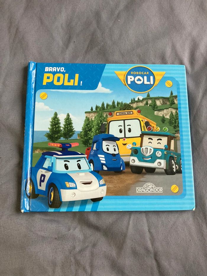 Livre robocar poli, bravo poli
