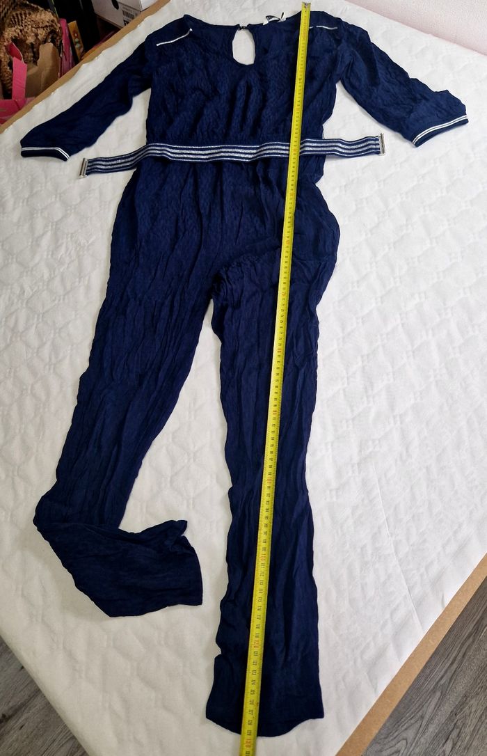 Combinaison manches longues / pantalon , bleu marine , femme , Kaporal , taille S - photo numéro 5