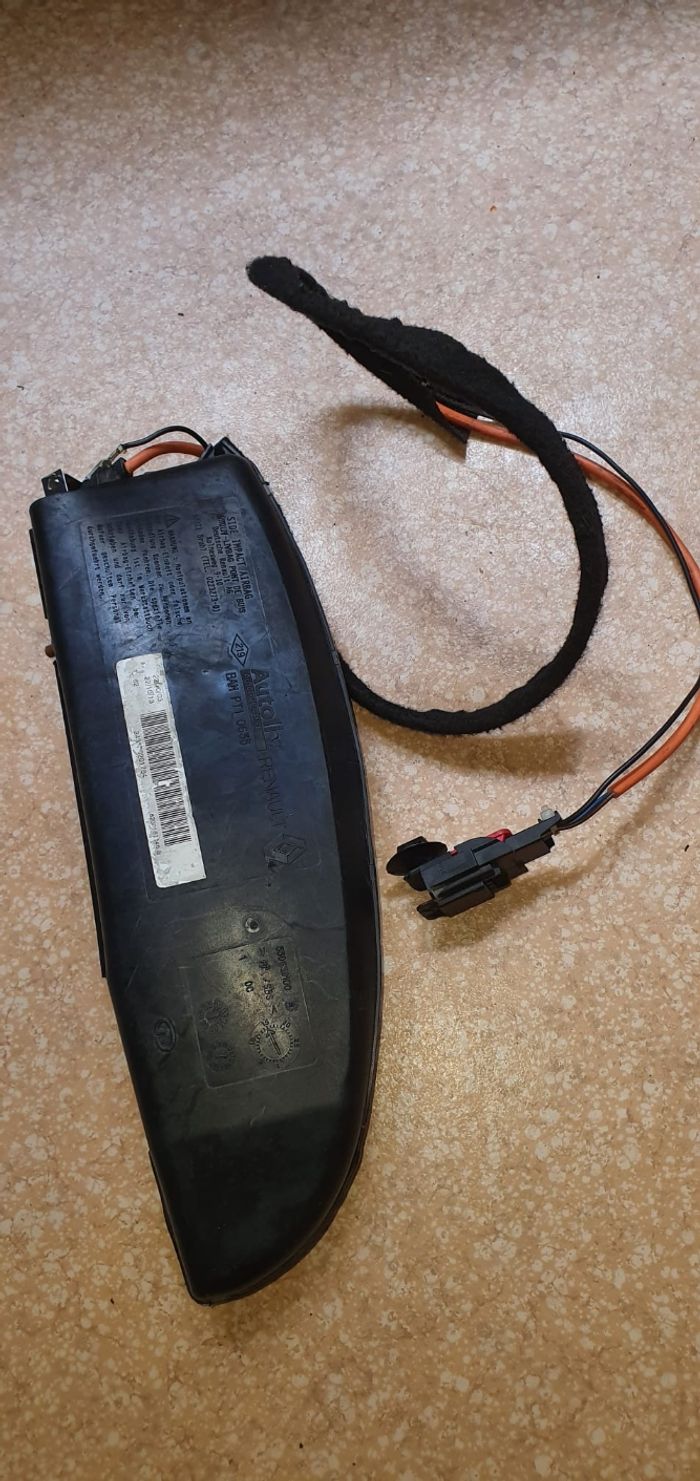 Air bag coter conducteur