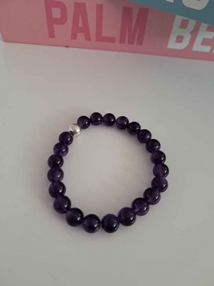 Bracelet améthyste - photo numéro 2