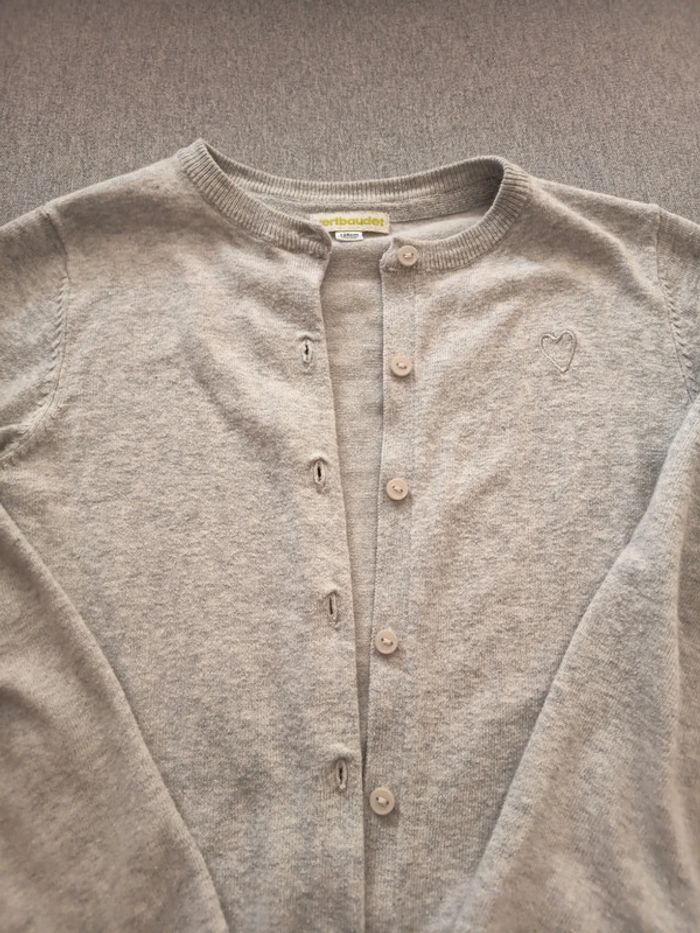 Gilet fin Vertbaudet fille 8 ans - photo numéro 4