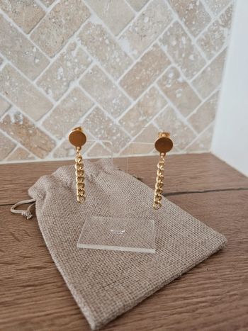 🔅 boucles d'oreilles doré
