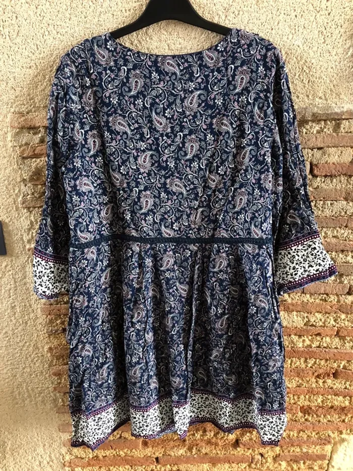 Robe manche 3/4 taille L - photo numéro 4