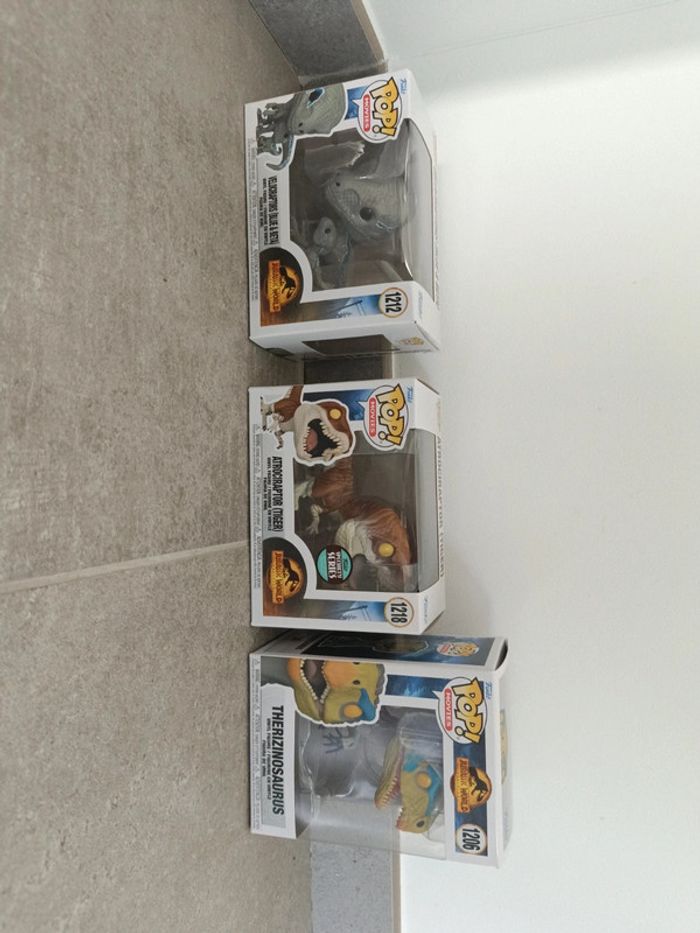 Lot funko Jurassic world 1212 1218 1206