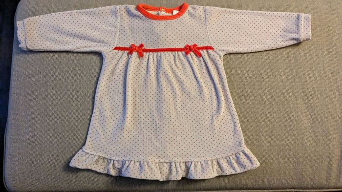 Ensemble robe+ manteau d'hiver taille 18 mois - photo numéro 2