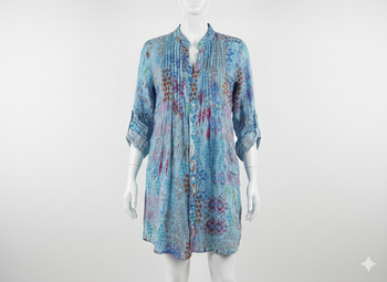 chemisier imprimé voile Taille S Colline Neuf