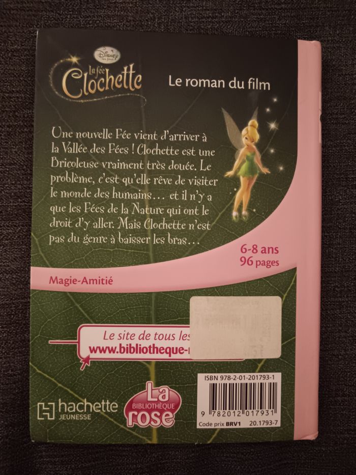 Livre La Fée Clochette - photo numéro 2